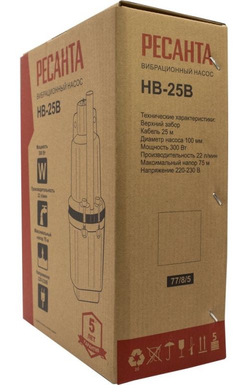 Колодезный насос Ресанта НВ-25В