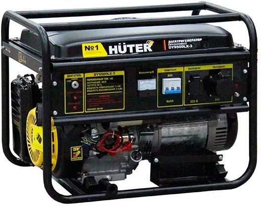 Бензиновый генератор Huter DY9500LX-3 PRO