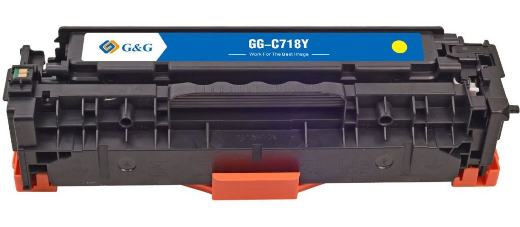 Картридж лазерный G&G GG-C718Y желтый (2900стр.) для Canon MF8330i/MF8330/MF8350/LBP7200