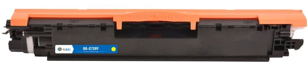 Картридж лазерный G&G GG-C729Y желтый (1000стр.) для Canon i-SENSYS LBP-7010C/ LBP-7018C
