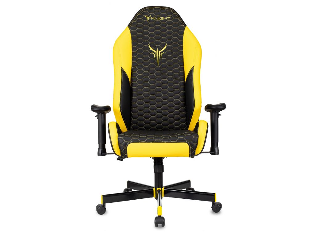 Кресло Knight Neon (черный/желтый)