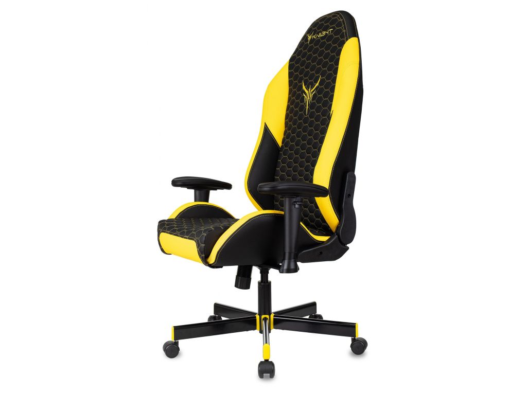 Кресло Knight Neon (черный/желтый)
