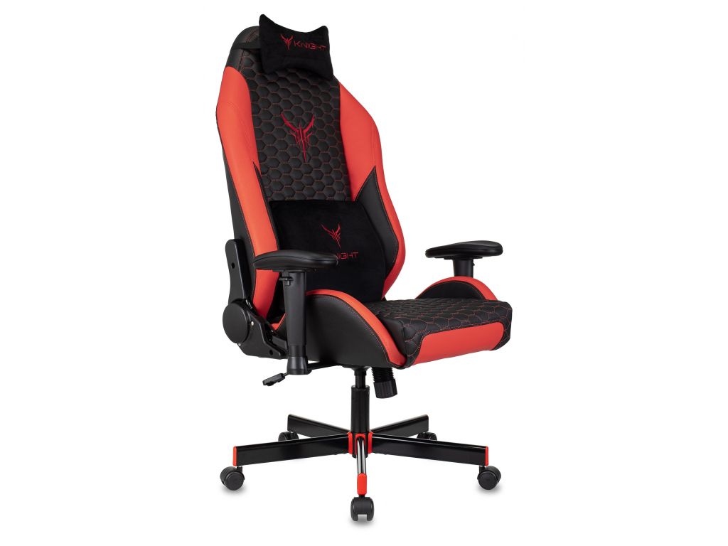 Кресло Knight Neon (черный/красный)