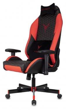 Кресло Knight Neon (черный/красный)