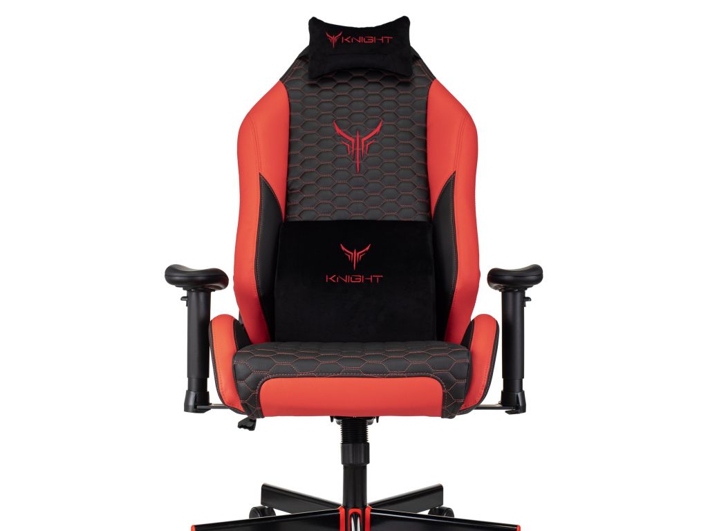 Кресло Knight Neon (черный/красный)