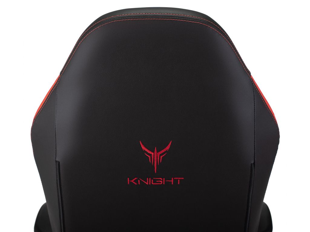 Кресло Knight Neon (черный/красный)