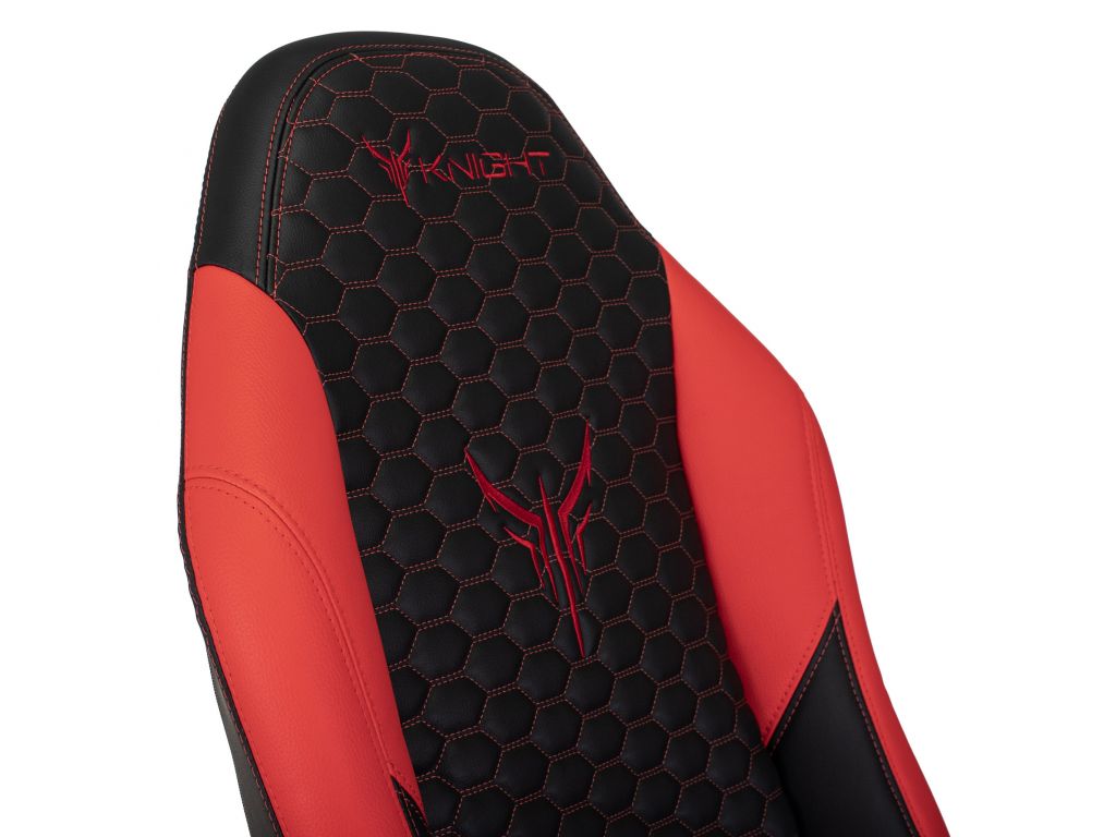 Кресло Knight Neon (черный/красный)