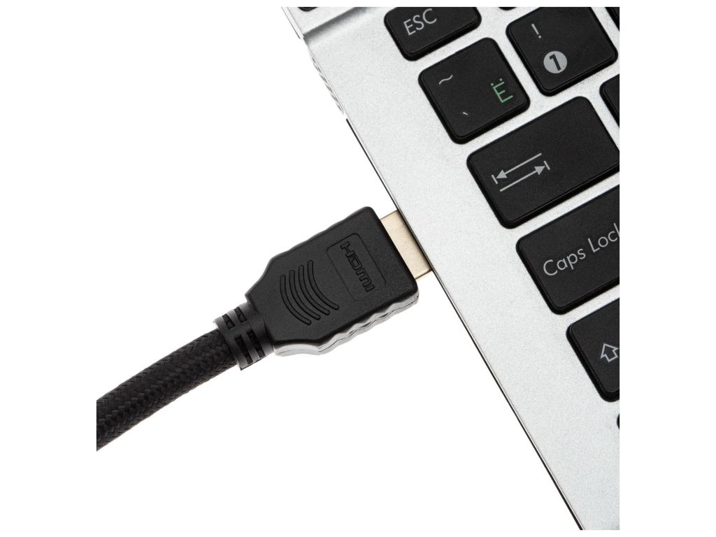 Кабель аудио-видео Cactus CS-HDMI.2-1.8 HDMI (m)/HDMI (m) 1.8м. Позолоченные контакты черный