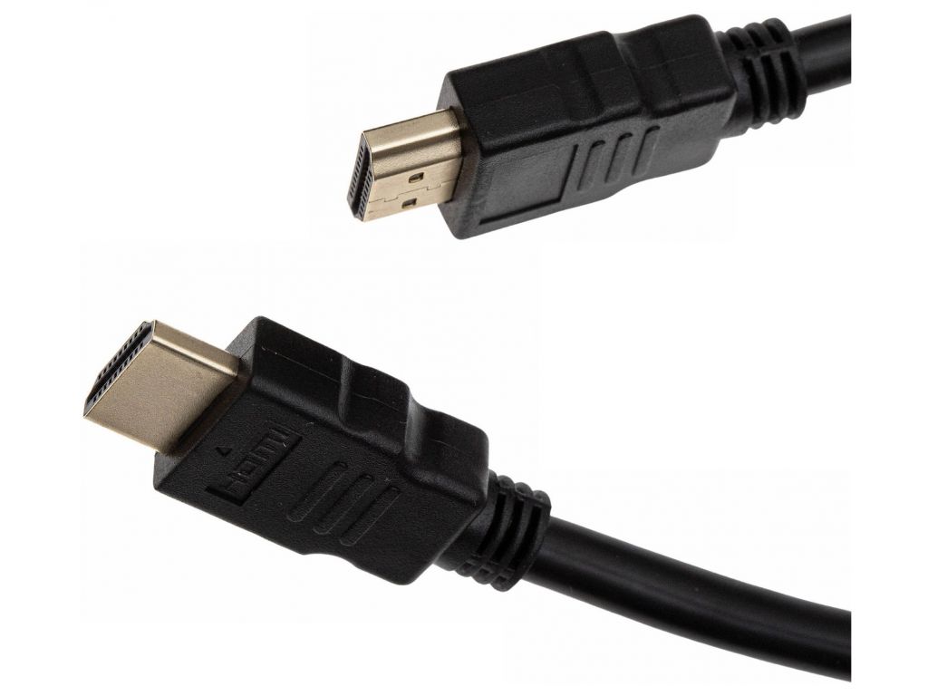 Кабель аудио-видео Cactus CS-HDMI.1.4-10 HDMI (m)/HDMI (m) 10м. Позолоченные контакты черный