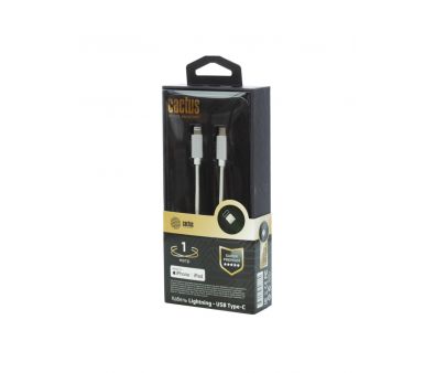  Cactus CS-LG.USB.A-1.2 USB (m)-Lightning (m) 1.2  