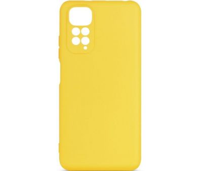 Чехол (клип-кейс) DF для Xiaomi Redmi Note 11/11s xiCase-61 желтый (XICASE-61 (YELLOW))