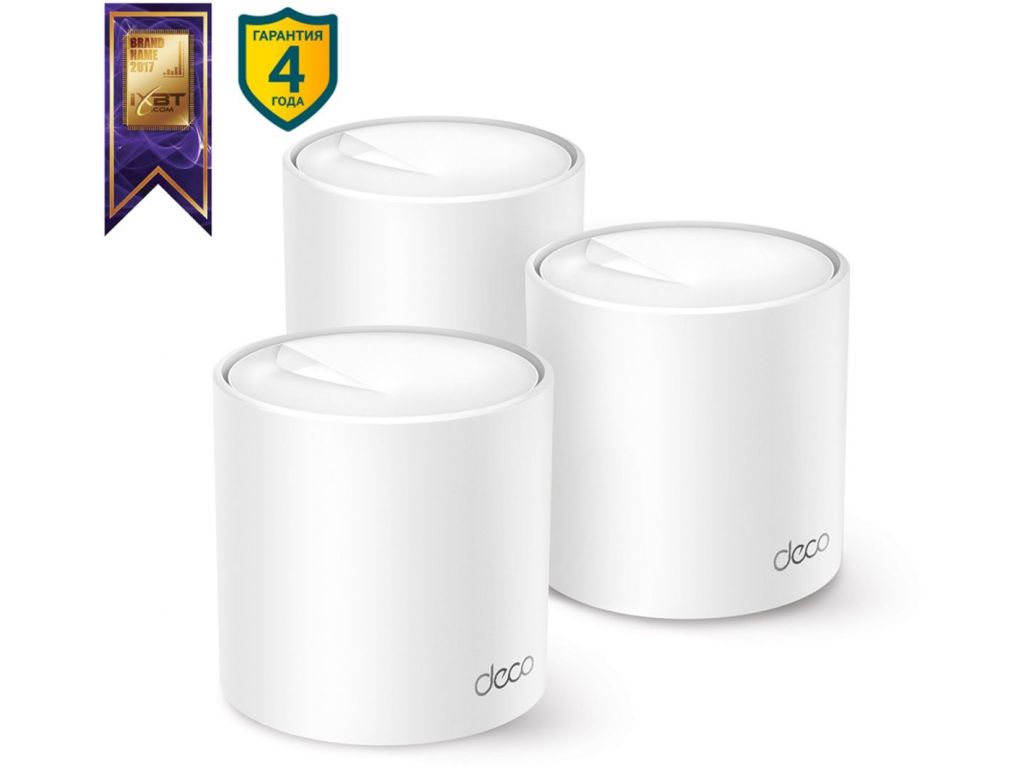 Wi-Fi система TP-Link Deco X50 (3 шт)