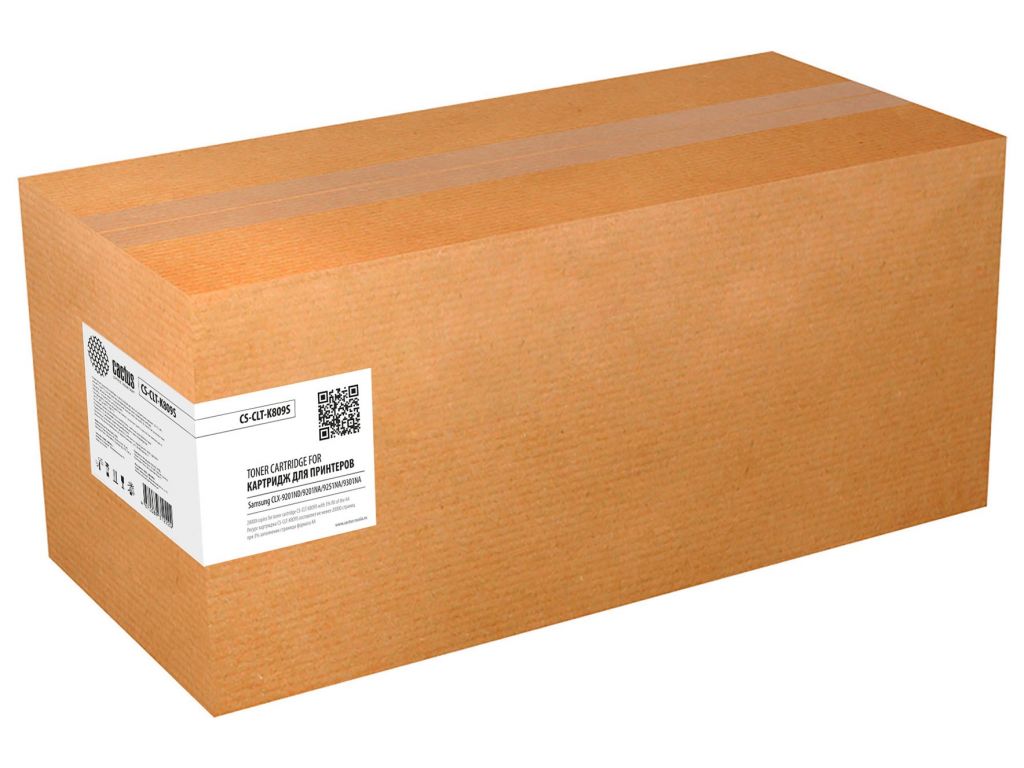 Картридж лазерный Cactus CS-CLT-K809S черный (20000стр.) для Samsung CLX-9201ND/9201NA/9251NA/9301NA