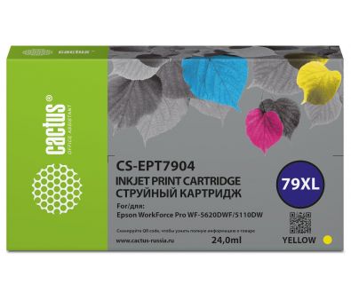   Cactus CS-EPT7904 79XL   Epson WorkForce WF-4630 Pro/WF-4640 Pro/WF-5110 Pro