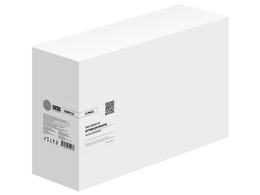 Картридж лазерный Cactus CS-PH4622 106R01536 черный (30000стр.) для Xerox Phaser 4600/4620/4622
