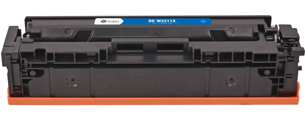 Картридж лазерный G&G GG-W2211X голубой (2450стр.) для HP M255/MFP M282/M283