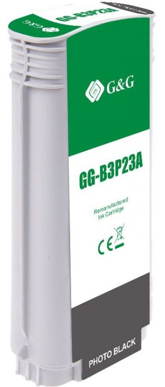 Картридж струйный G&G №727 GG-B3P23A фото черный (130мл) для HP DJ T920/T1500