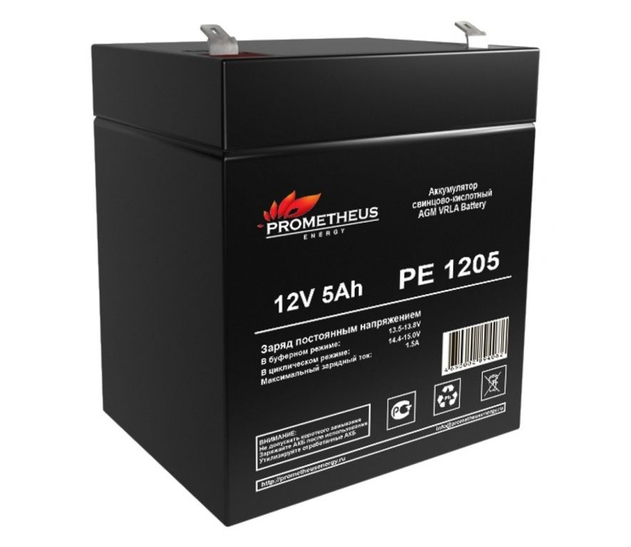 Батарея для ИБП Prometheus Energy PE 1205 12В 5Ач