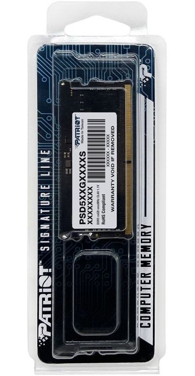Оперативная память Patriot Signature Line 8ГБ DDR5 4800 МГц PSD58G480041S