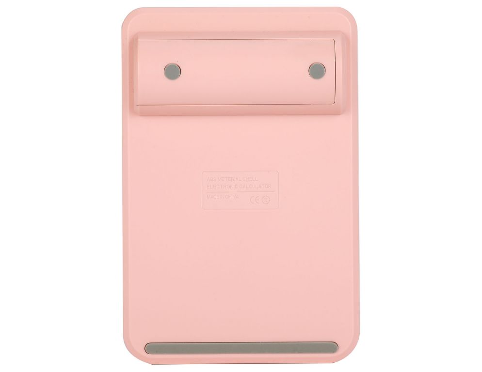 Калькулятор настольный Deli EM124PINK розовый 12-разр.