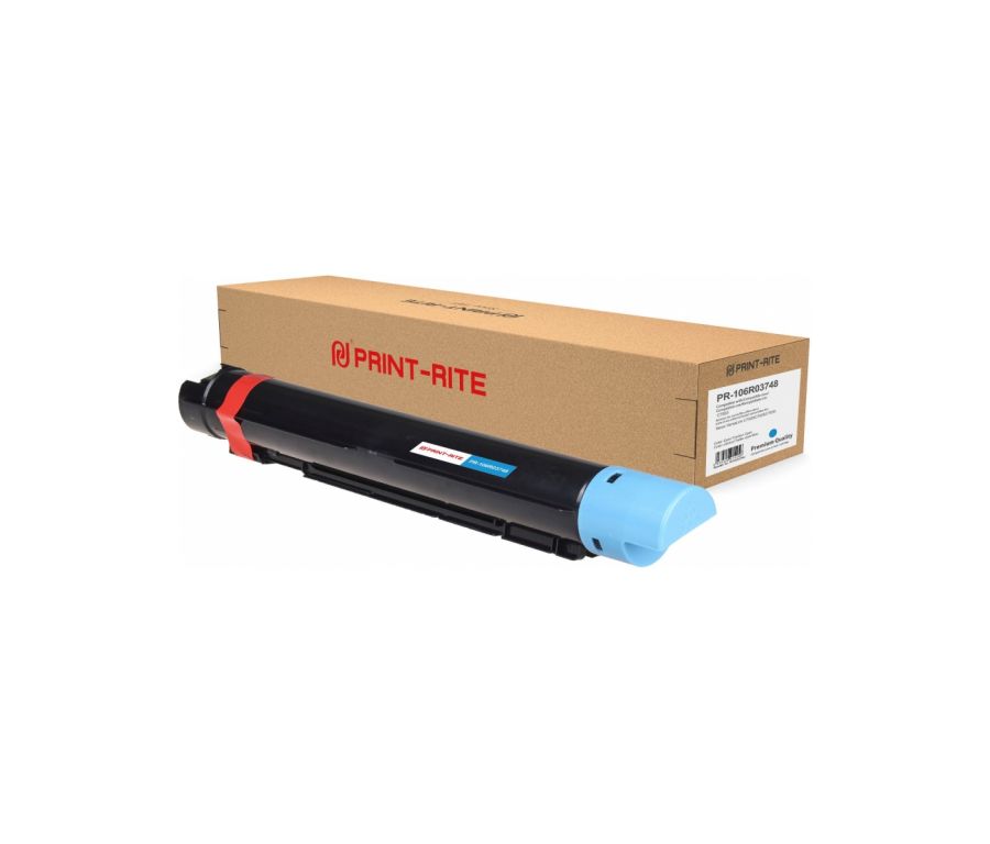 Картридж лазерный Print-Rite TFXAIOCPRJ PR-106R03748 106R03748 голубой (11800стр.) для Xerox VersaLink C7020/C7025/C7030