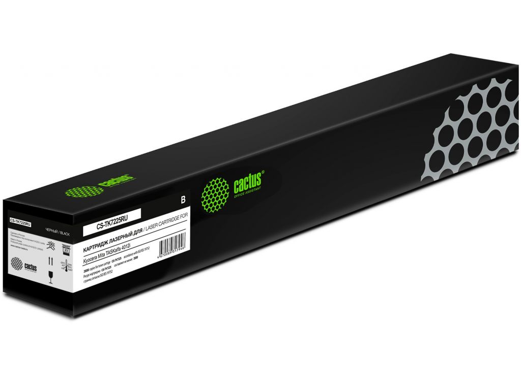 Картридж лазерный Cactus CS-TK7225RU TK-7225 черный (35000стр.) для Kyocera Mita TASKalfa 4012i