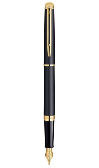  . Waterman Hemisphere (CWS0920710) Matte Black GT F   ..