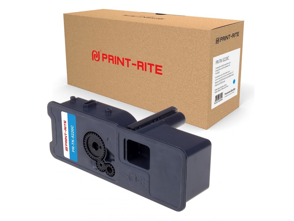 Картридж лазерный Print-Rite TFKADCCPRJ PR-TK-5220C TK-5220C голубой (1200стр.) для Kyocera Ecosys M5521cdn/M5521cdw/P5021cdn/P5021cdw