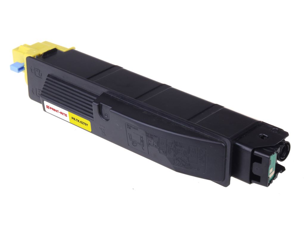 Картридж лазерный Print-Rite TFKAMTYPRJ PR-TK-5270Y TK-5270Y желтый (6000стр.) для Kyocera Ecosys P6230cdn/M6230cidn/M6630cidn