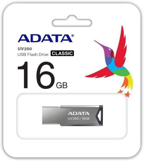 USB Flash A-Data UV250 16GB (серебристый)