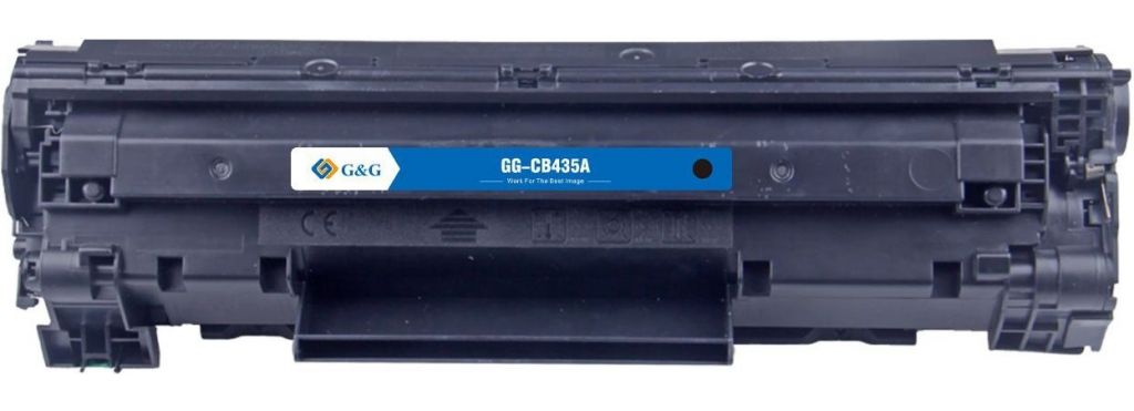Картридж лазерный G&G GG-CB435A черный (1500стр.) для HP LJ P1005/P1006