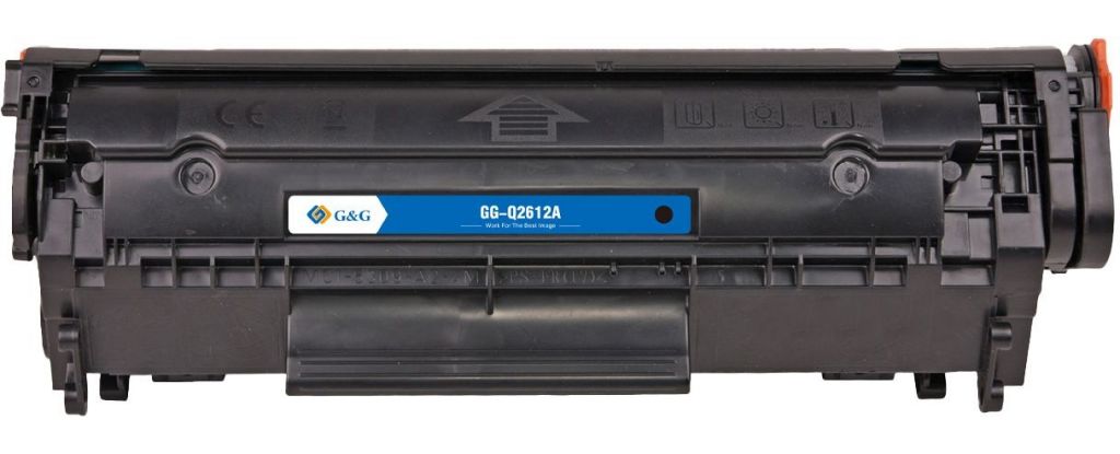 Картридж лазерный G&G GG-Q2612A черный (2000стр.) для HP LJ 1010/1012/1015/1018/1020/1020Plus/1022/3015/3020
