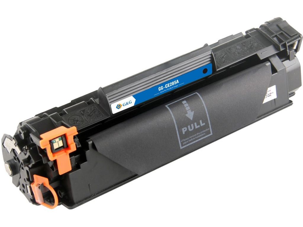 Картридж лазерный G&G GG-CE285A черный (1600стр.) для HP LJ Pro P1102/P1102w/1214nfh/M1132/M1212nf MFP/M1217nfw MFP