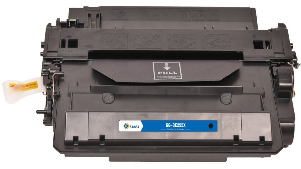Картридж лазерный G&G GG-CE255X черный (12500стр.) для HP LJ Enterprise MFP M525c/P3015n/LJ Pro M521dn MFP