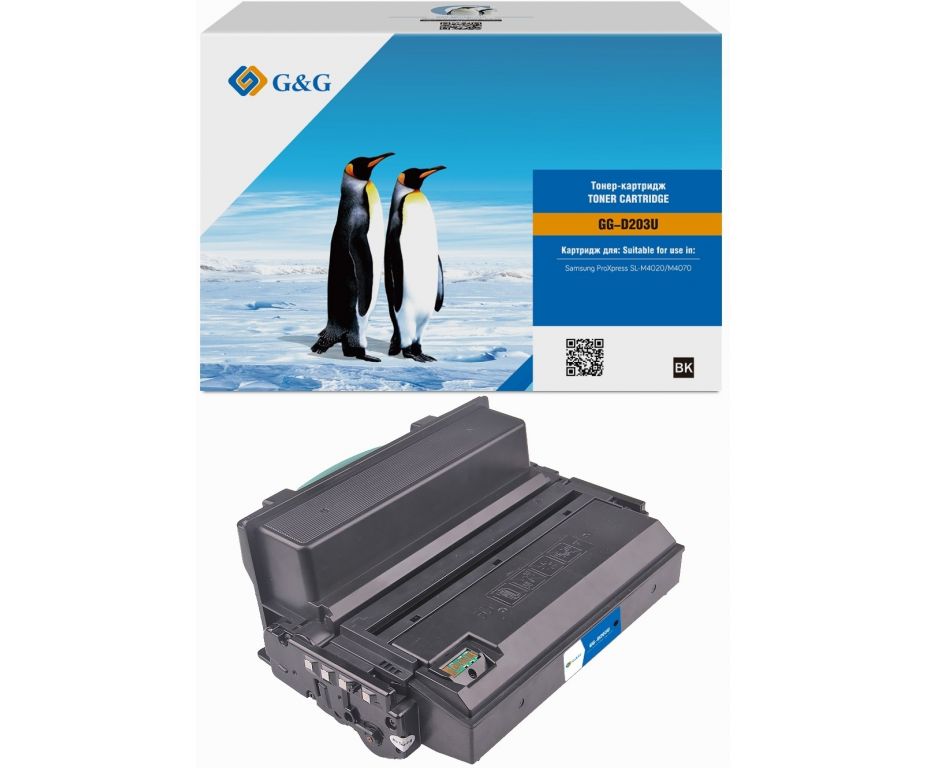 Картридж лазерный G&G GG-D203U черный (15000стр.) для Samsung ProXpress M4020/M4070