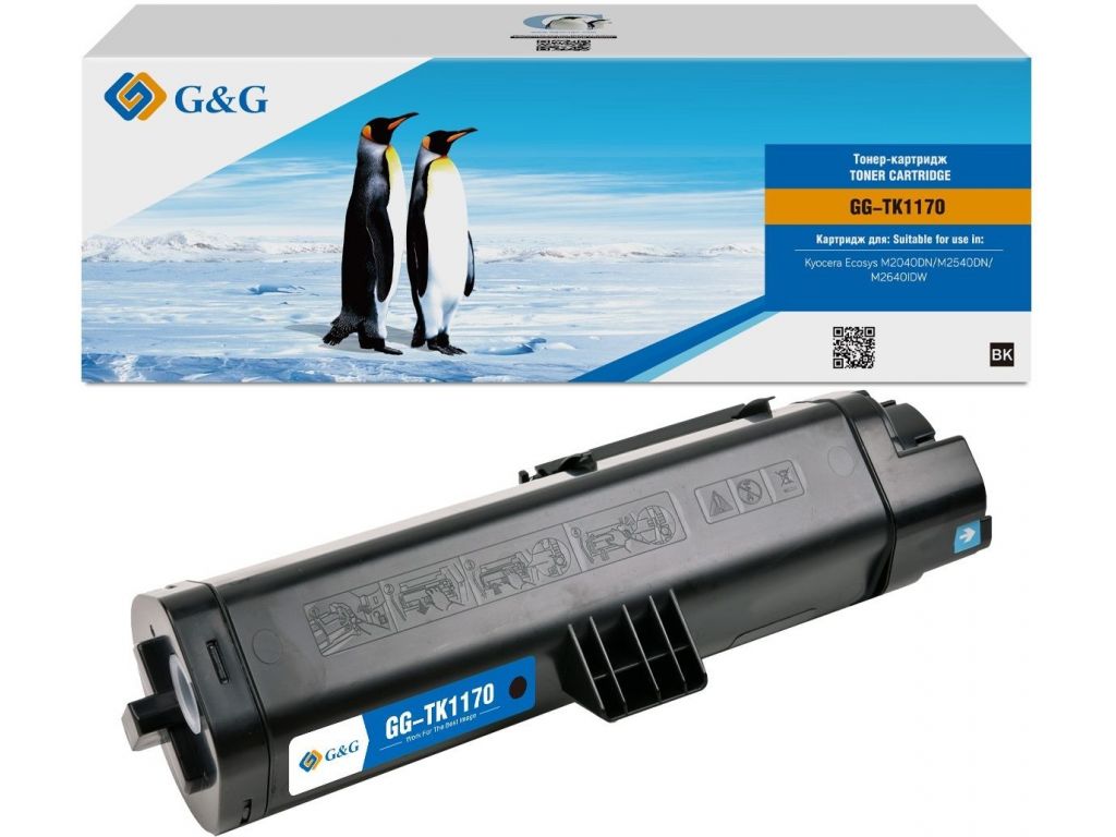 Картридж лазерный G&G GG-TK1170 черный (7200стр.) для Kyocera Ecosys M2040DN/M2540DN/M2640IDW