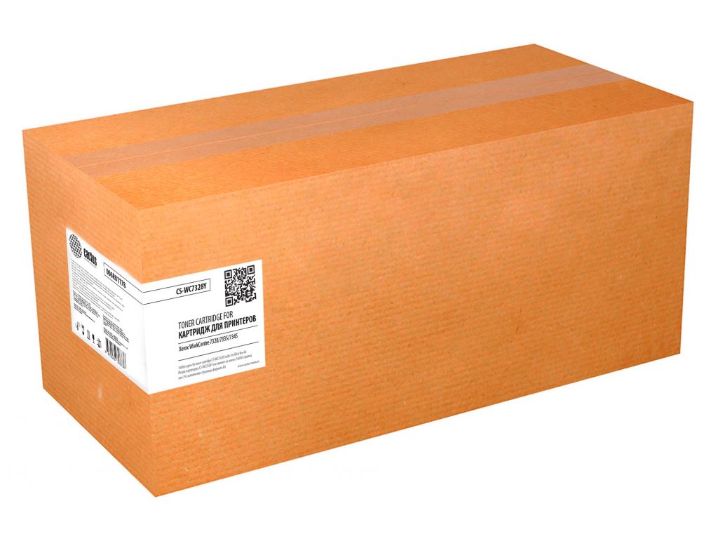 Картридж лазерный Cactus CS-WC7328Y 006R01178 желтый для Xerox WorkCentre 7328/7335/7345