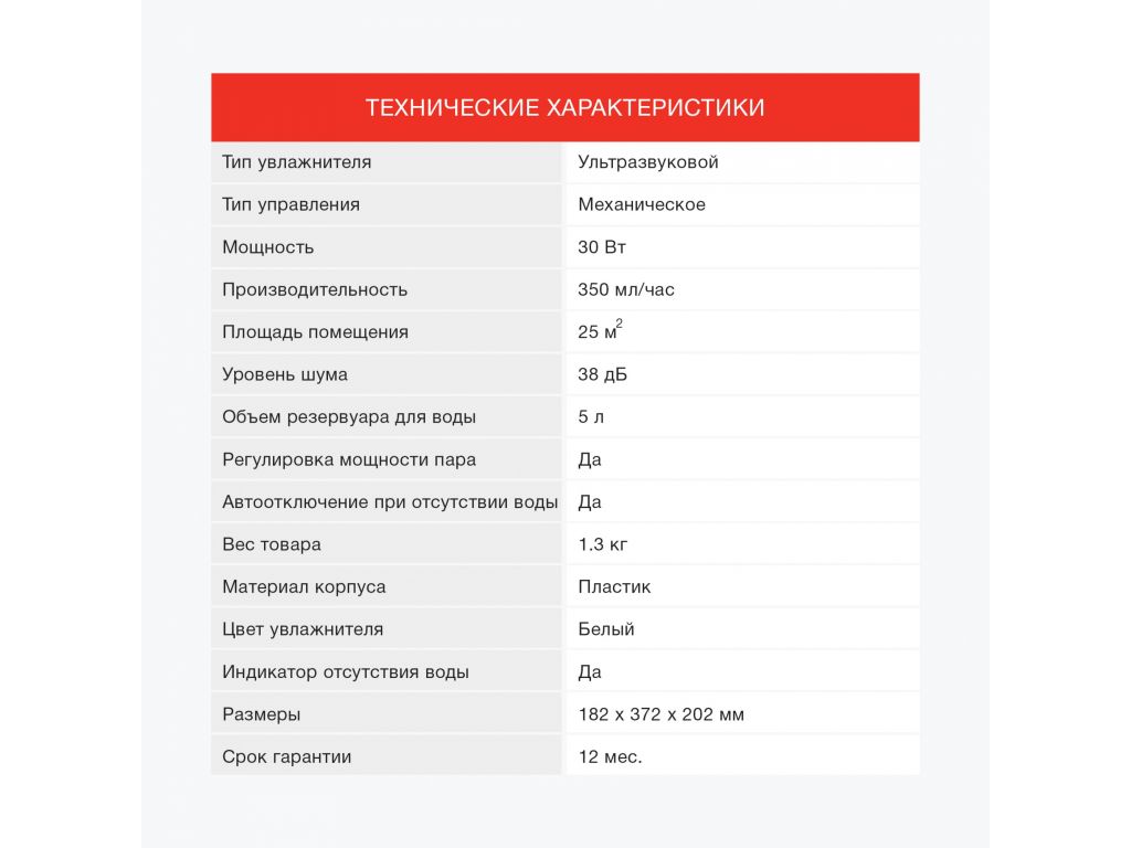 Увлажнитель воздуха StarWind SHC1536