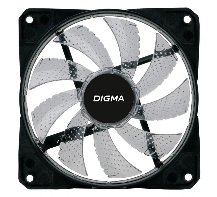 Вентилятор для корпуса Digma DFAN-FRGB2