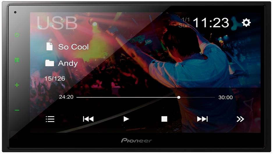 СD/DVD-магнитола Pioneer DMH-A345BT