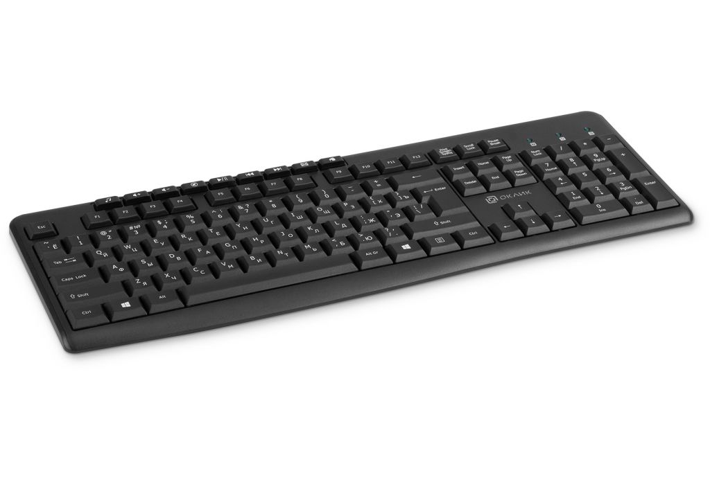 Клавиатура Oklick K225W (черный)