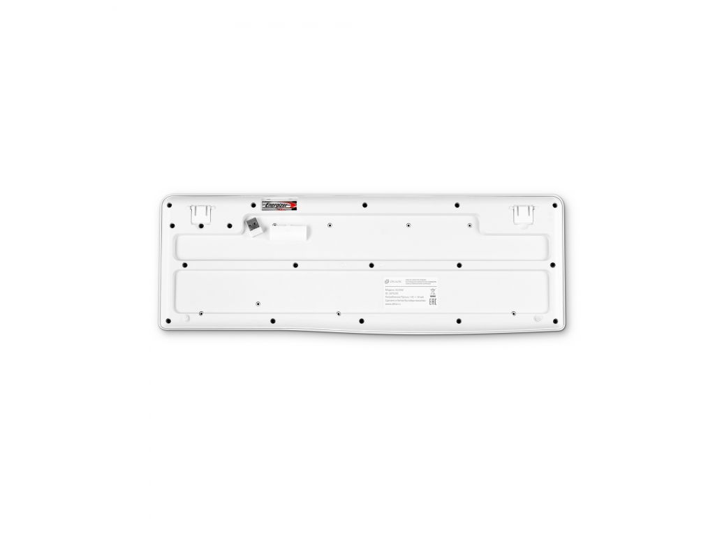 Клавиатура Oklick K225W (белый)