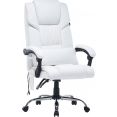 Кресло Cactus CS-CHR-OC02M-WT белый эко.кожа крестов. сталь