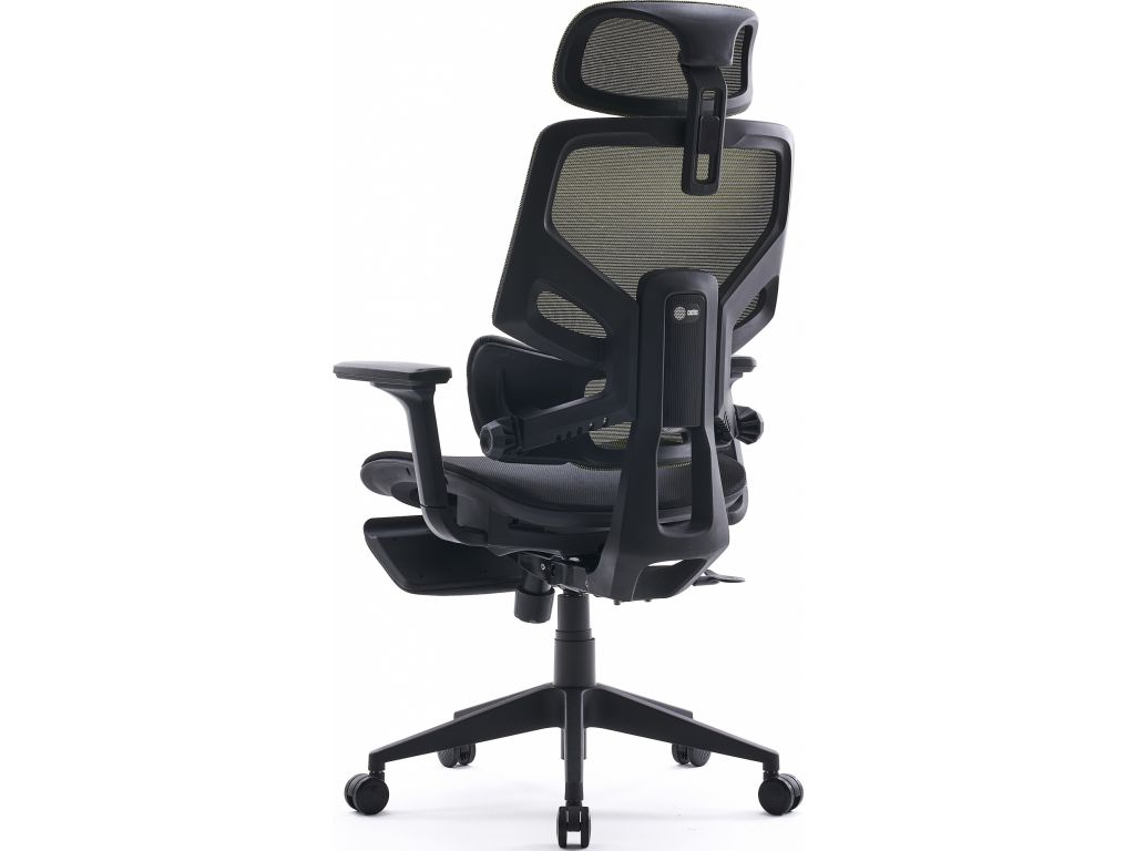 Кресло Cactus CS-CHR-MC01-LGNBK (салатовый,черный)