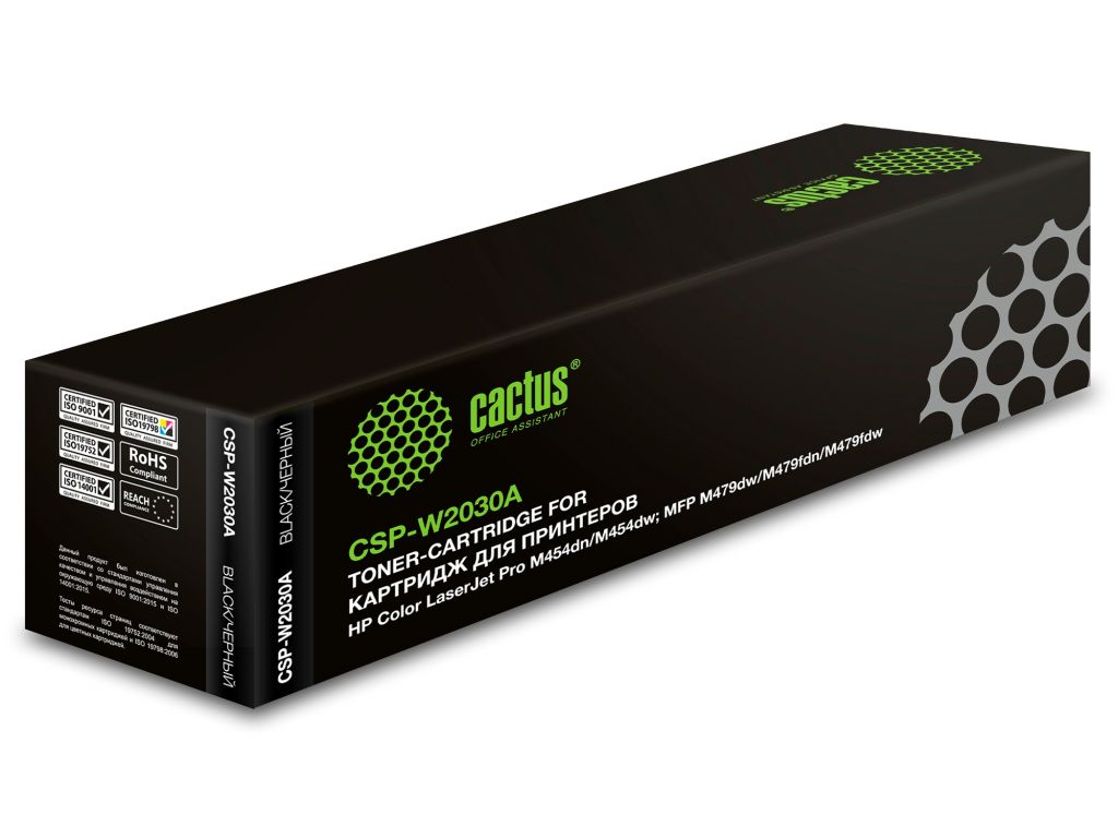 Картридж лазерный Cactus CSP-W2030A черный (2400стр.) для HP LJ M454/MFP M479