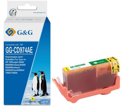   G&G GG-CD974AE  (14.6)  HP Officejet 6000/6000Wireless/6500/6500Wireless