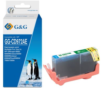   G&G GG-CD972AE  (14.6)  HP Officejet 6000/6000Wireless/6500/6500Wireless