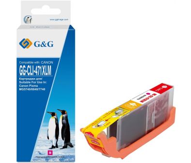   G&G GG-CLI-471XLM  (10.8)  Canon TS5040/MG5740/MG6840/MG7740