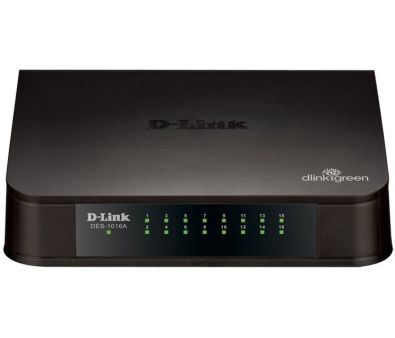 Неуправляемый коммутатор D-Link DES-1016A/E2A