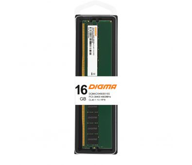   Digma 16Gb DDR5 PC5-38400 DGMAD54800016S